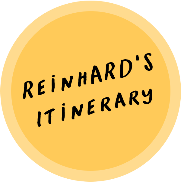 Reinhard's Travel itinerary